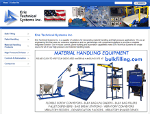 Tablet Screenshot of erietechnicalsystems.com
